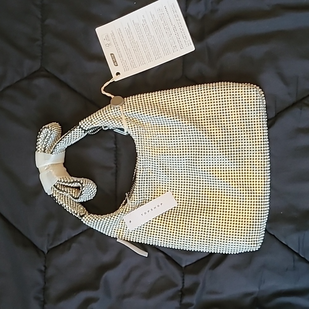 Topshop rhinestone bag 😎 - Picture 1 of 3